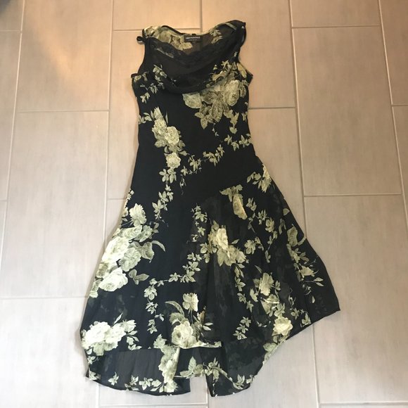 Vintage Ethereal, Asymmetrical Woodland Fairy Maxi Dress -Connected Apparel - Picture 1 of 8